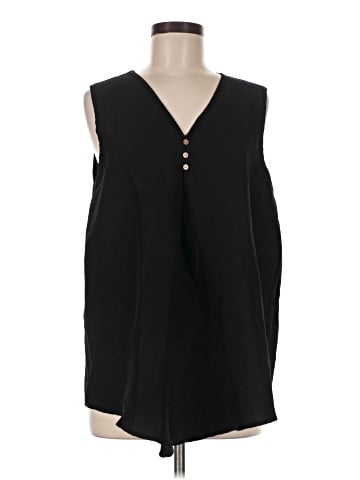 Emery Rose Sleeveless Blouse (view 1)