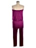 Ella Moss Color Block Purple Jumpsuit Size M - photo 2