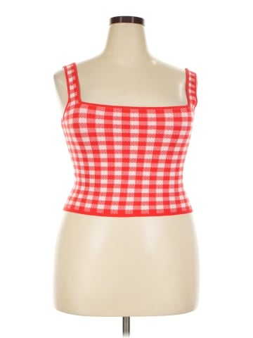 Aqua Sleeveless Top (view 1)