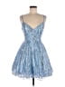 B. Darlin 100% Polyester Blue Cocktail Dress Size 15 - 16 - photo 1