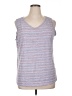 Basic Editions 100% Polyester Gray Tank Top Size 1X - photo 1