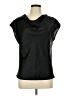 Renee C. Black Short Sleeve Top Size L - photo 1