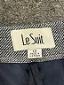 Le Suit 100% Polyester Houndstooth Gray Dress Pants Size 12 - photo 7