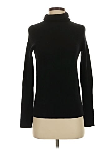 Aqua Cashmere Pullover Sweater (view 1)