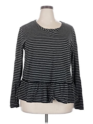 Caslon Long Sleeve T-Shirt (view 1)