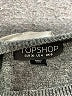 Topshop Graphic Gray Pullover Sweater Size 4 - photo 7