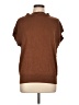 En Creme Brown Short Sleeve Top Size L - photo 1