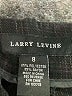 Larry Levine Chevron-herringbone Black Dress Pants Size 8 - photo 7