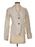 Gap 100% Cotton Stripes Ivory Blazer Size 0 - photo 1