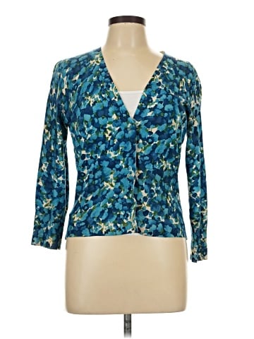 AK Anne Klein Silk Cardigan (view 1)