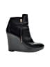 MICHAEL Michael Kors 100% Leather Black Wedges Size 10 - photo 1