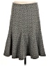 Carole Little Chevron-herringbone Gray Casual Skirt Size 6 - photo 1