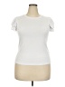 On 34th White Short Sleeve Top Size XXL - photo 1