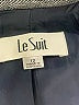 Le Suit 100% Polyester Blue Gray Blazer Size 12 - photo 6