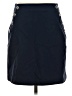 Ann Taylor LOFT Solid Blue Casual Skirt Size 4 Petite - photo 1