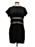 Missguided Solid Black Casual Dress Size 10 - photo 1