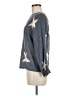 Chelsea & Theodore Stars Gray Pullover Sweater Size M - photo 5
