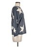 Chelsea & Theodore Stars Gray Pullover Sweater Size M - photo 4
