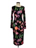 Venus Print Black Cocktail Dress Size S - photo 1