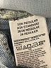 Gap Chevron-herringbone Blue Jeans Size 2 - photo 5