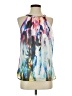 Frank Lyman Design 100% Polyester Silver Sleeveless Blouse Size 4 - photo 1