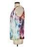 Frank Lyman Design 100% Polyester Silver Sleeveless Blouse Size 4 - photo 5