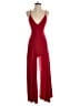 A'gaci Solid Red Jumpsuit Size S - photo 1