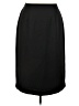 Sag Harbor 100% Polyester Solid Black Formal Skirt Size 18 - photo 1