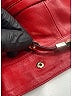 Valentino 100% Leather Metallic Red Shorts Size EU (IT) 40 / US 4 - photo 9
