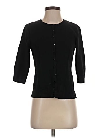 August Silk Cardigan (view 1)