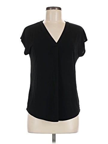 Green Envelope Short Sleeve Blouse (view 1)