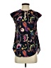 Ted Baker London 100% Polyester Black Short Sleeve Blouse Size 4 (1) - photo 1