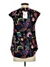 Ted Baker London 100% Polyester Black Short Sleeve Blouse Size 4 (1) - photo 2