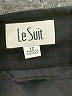 Le Suit 100% Polyester Solid Black Formal Skirt Size 12 - photo 4