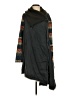 Free People 100% Tencel Black Gray Coat Size S - photo 1