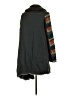 Free People 100% Tencel Black Gray Coat Size S - photo 2