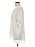 Glam 100% Polyester Ivory 3/4 Sleeve Blouse Size L - photo 5