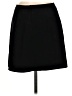 Unbranded Solid Black Casual Skirt Size 9 - 10 - photo 2