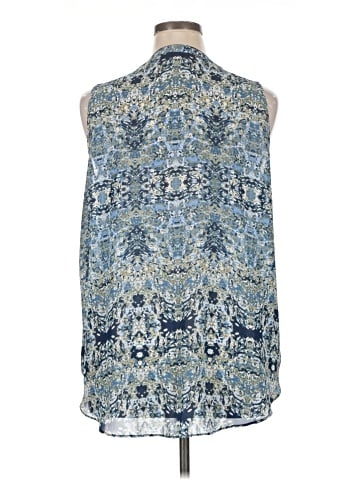 Rose + Olive Sleeveless Blouse (view 2)