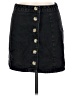 ASOS 100% Cotton Black Denim Skirt Size UK 10 / US 6 - photo 1