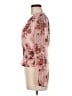Venus 100% Polyester Pink Long Sleeve Blouse Size M - photo 5