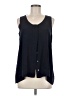 Worth Black Sleeveless Blouse Size 8 - photo 1