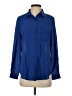 HOTOUCH 100% Rayon Blue Long Sleeve Blouse Size S - photo 1