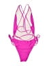 Unbranded Color Block Pink One Piece Swimsuit Size L - photo 2