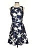Mossimo Floral Blue Cocktail Dress Size S - photo 1
