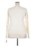 Maison Jules 100% Cashmere Hearts Ivory Cashmere Pullover Sweater Size XXL - photo 2