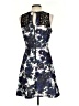 Mossimo Floral Blue Cocktail Dress Size S - photo 2