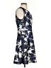 Mossimo Floral Blue Cocktail Dress Size S - photo 4