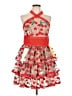 Bronx & Banco 100% Polyester Red Cocktail Dress Size XL - photo 1