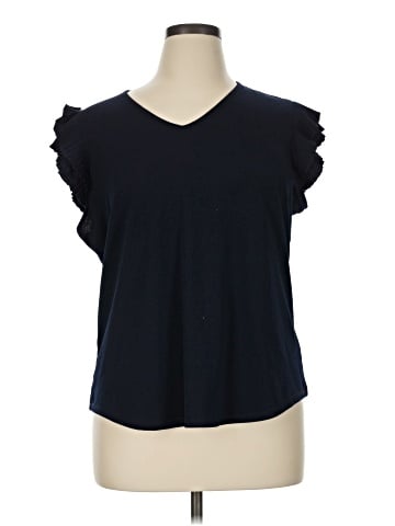 Adrianna Papell Sleeveless T-Shirt (view 1)